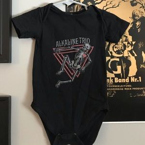 Alkaline Trio onesie